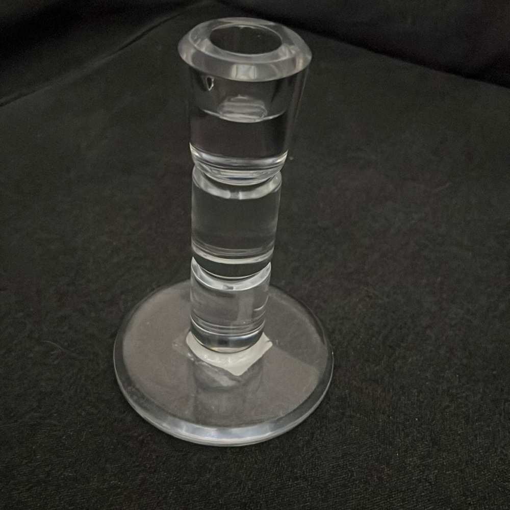 6” Marc Jacobs candlestick by Waterford.